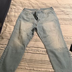 Cello size 16 high rise straight leg jean